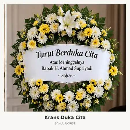 Krans Bunga Duka Medan Timur